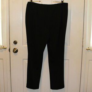 Susan Graver size 20 knit black pants